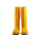 Kingoya Safety Gumboot Yellow 15 " with STEEL TOE and MID SOLE