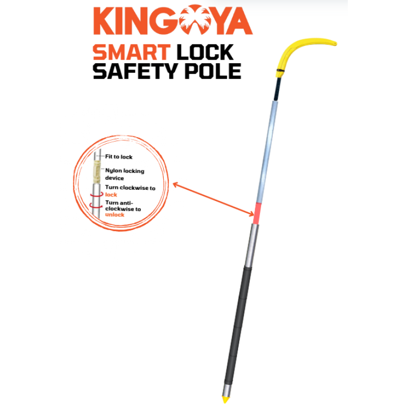 Kingoya Smart Lock Pole Set (4m + 4m)