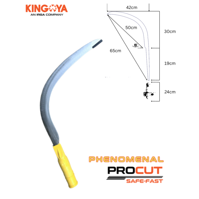 Kingoya PROCUT Phenomenal Sickle (White) 38mm​